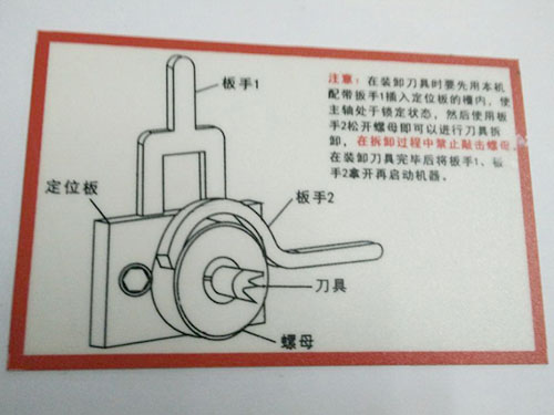 注意說明標識（shí）牌